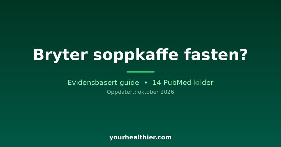Bryter soppkaffe fasten?